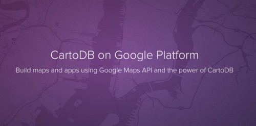 cartodb google platform